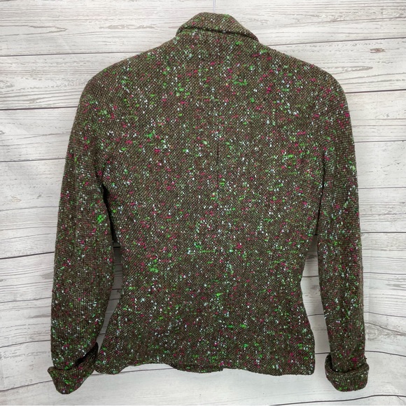 🍁Vintage Peter Robinson Tweed Blazer Oxford Circle Leicester Square Jacket Coat - Picture 2 of 7